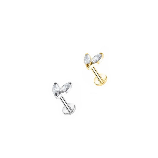 Double Marquise Labret